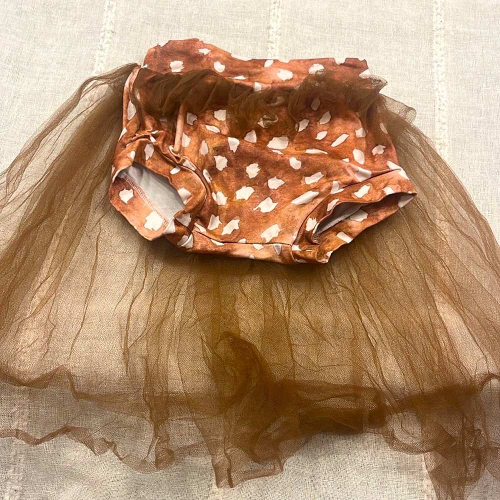 Toddler girl, boutique deer print bummies/bottoms